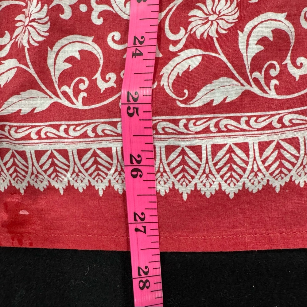 Red Bohemian Women's Blouse - Picture 9 of 9